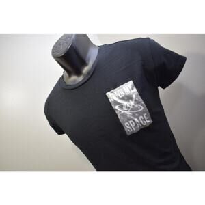 Armani Exchange AX Tee Shirt Black Short Sleeve Womens Size Small